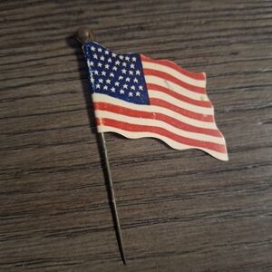 Patriotic American Flag Pin